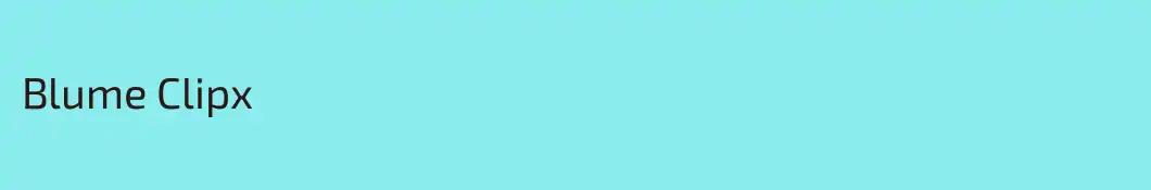 Blume Clipx
